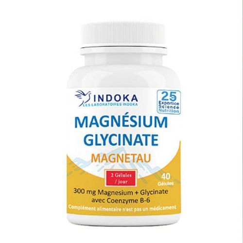 INDOKA MAGNESIUM GLYCINATE 40 GELULES
