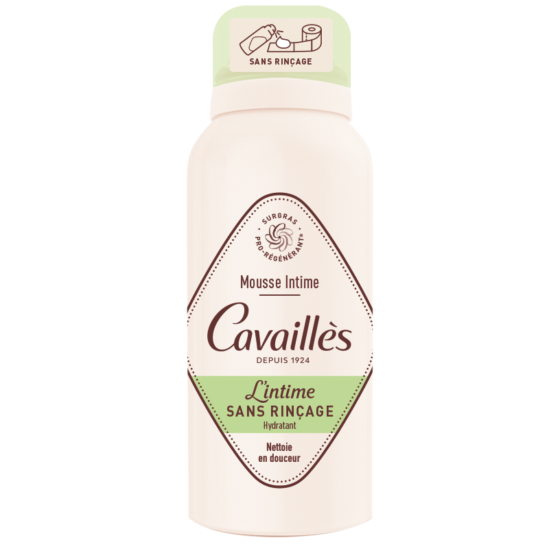 Rogé Cavaillès Mousse Intime Sans Rinçage Fraîcheur 100ml