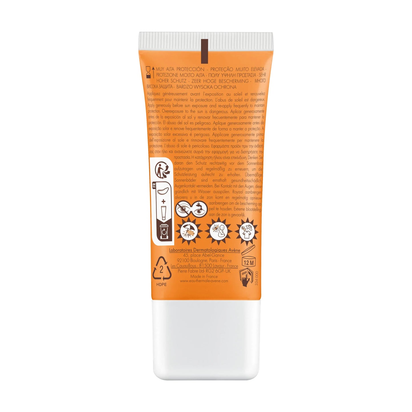 Avène B-Protect SPF 50+ 30ml – Soin Teinté Haute Protection