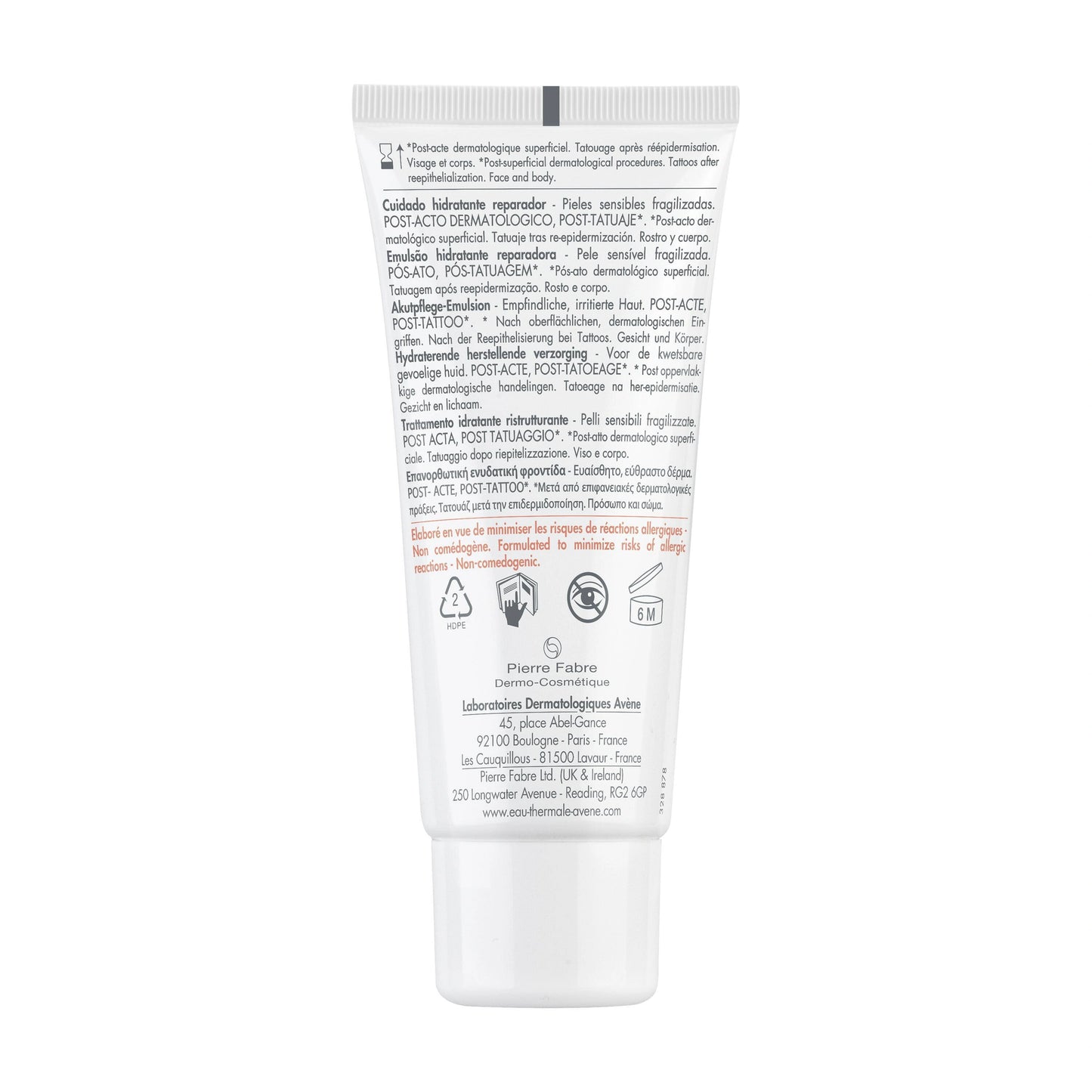 Avène Cicalfate+ Soin Hydratant Réparateur 40 ml | Réparation & Hydratation