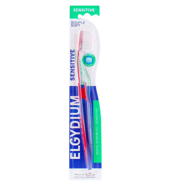 Elgydium Sensitive – Brosse à Dents Douce Peaux Sensibles