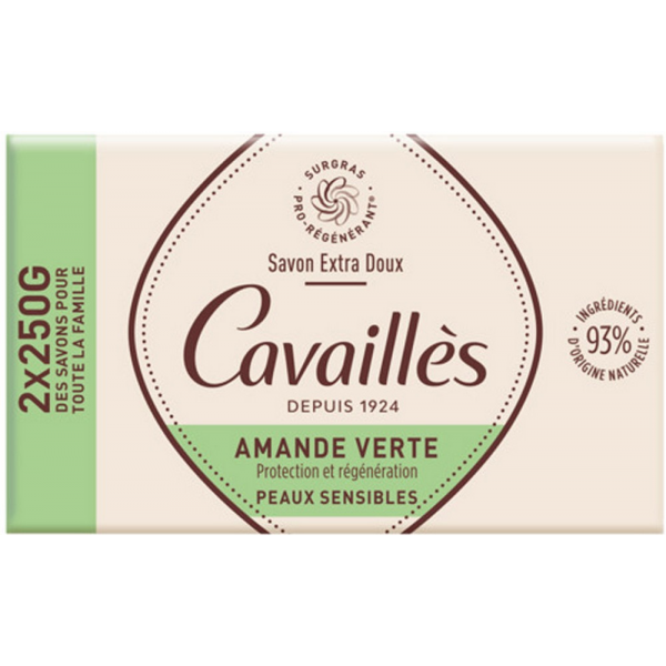 Rogé Cavaillès Savon Parfumé avec Boîte Métal 250g