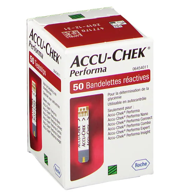 Accu Check Performa Bandelettes x50