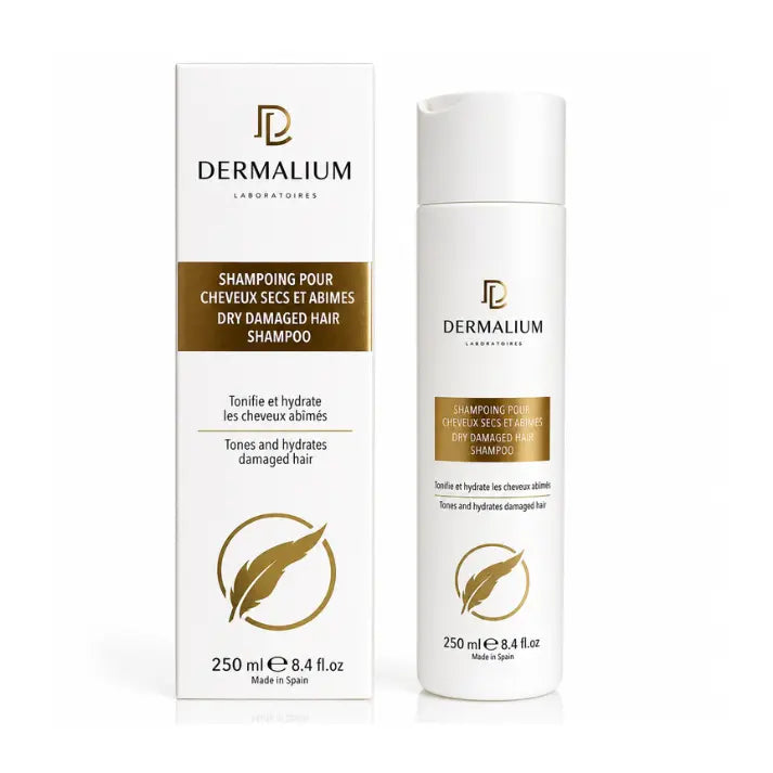 Dermalium Shampooing Cheveux Secs et Abîmés 250 ml
