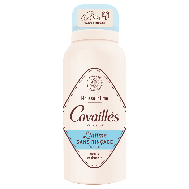 Rogé Cavaillès Mousse Intime Sans Rinçage Anti-Bactérienne 100ml