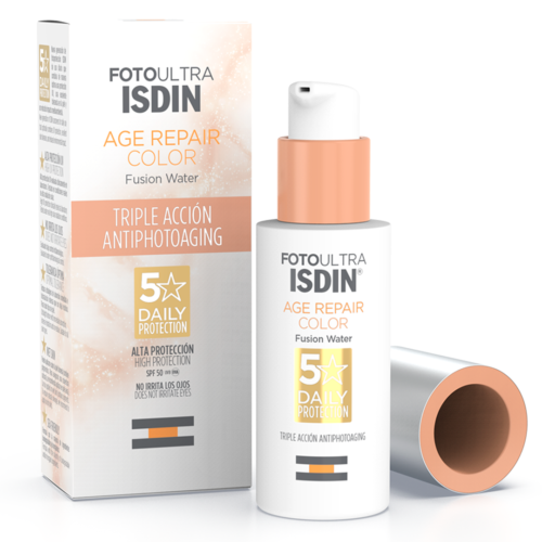 ISDIN Fotoultra Age Repair Color SPF50 – Fluide Anti-Âge Teinté 50ml