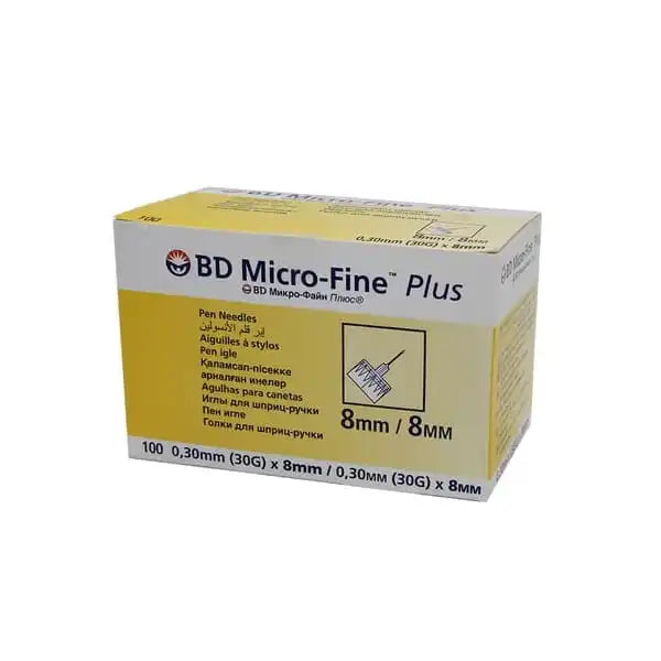 BD MICRO-FINE PLUS AIGUILLE INSULINE 32G/8MM