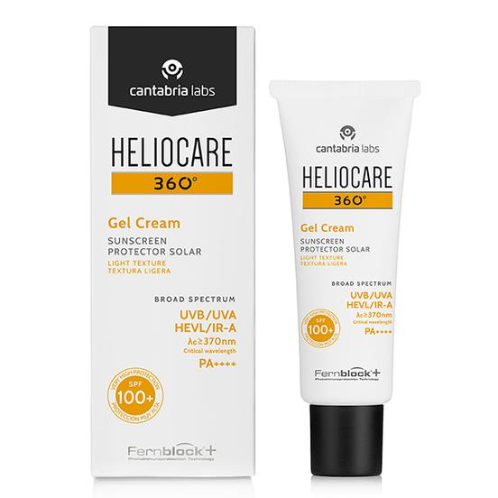 Cantabria Heliocare 360° Gel-Crème SPF 100 – Protection Solaire Très Haute