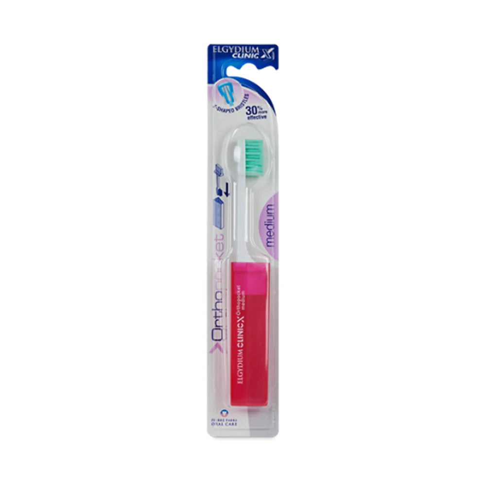 Elgydium Clinic X Orthopocket – Brosse Orthodontique Compacte