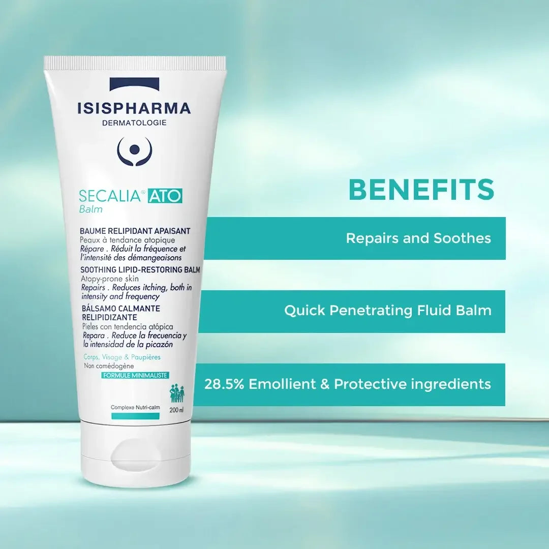 ISISPHARMA Pack Promo Secalia Ato Balm 200ml – Baume hydratant