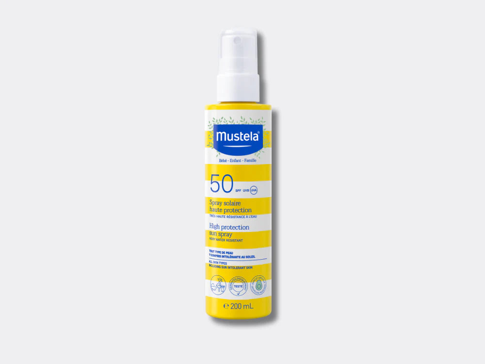 MUSTELA Spray Solaire haute protection SPF 50 200ML