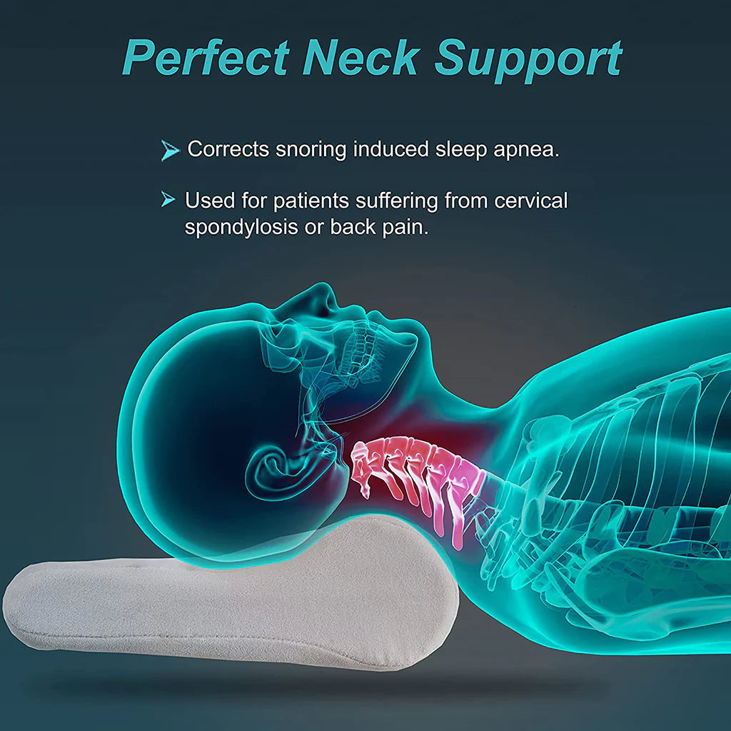 Tynor Oreiller Cervical B08 – Coussin Orthopédique Régulier pour Soutien du Cou