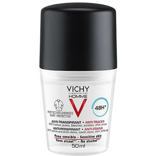 Vichy Homme Déodorant Anti-Traces 50ml