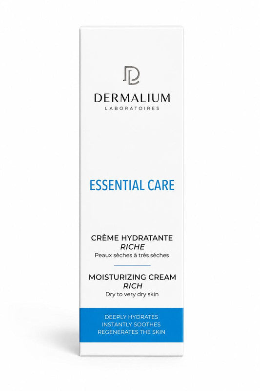 Dermalium Essential Care Riche Crème Hydratante Peaux Sèches à Très Sèches 50ml