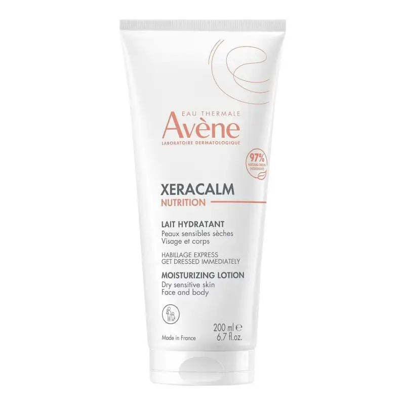 Avène XeraCalm Nutrition Lait Hydratant 200ml – Hydratation Quotidienne Corps