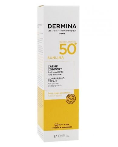 dermina-sunlina-creme-confort-invisible-spf50-40ml