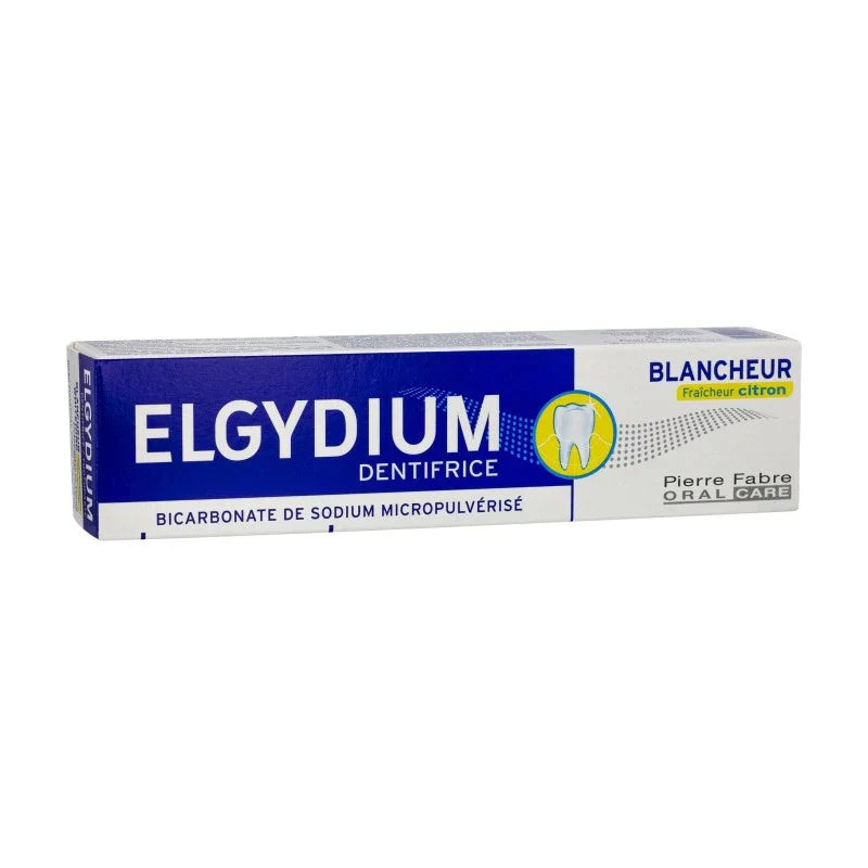 Elgydium Blancheur Citron – Dentifrice Anti-taches & Fraîcheur