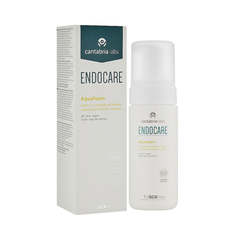 Endocare Aquafoam 125ml – Mousse Nettoyante Douce Visage