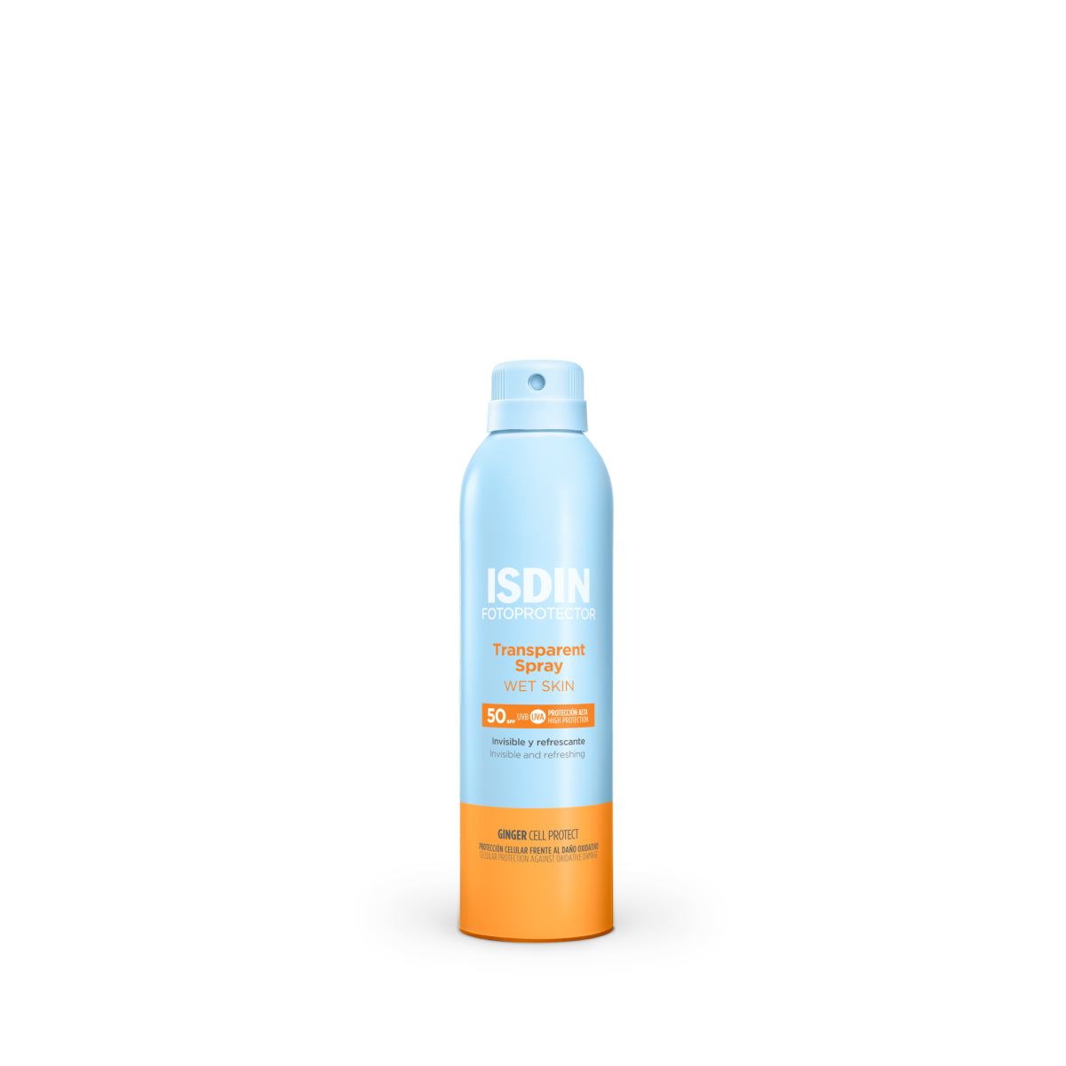 ISDIN Fotoprotector Spray Adulte Wet Skin SPF50 – Application sur Peau Mouillée 250ml