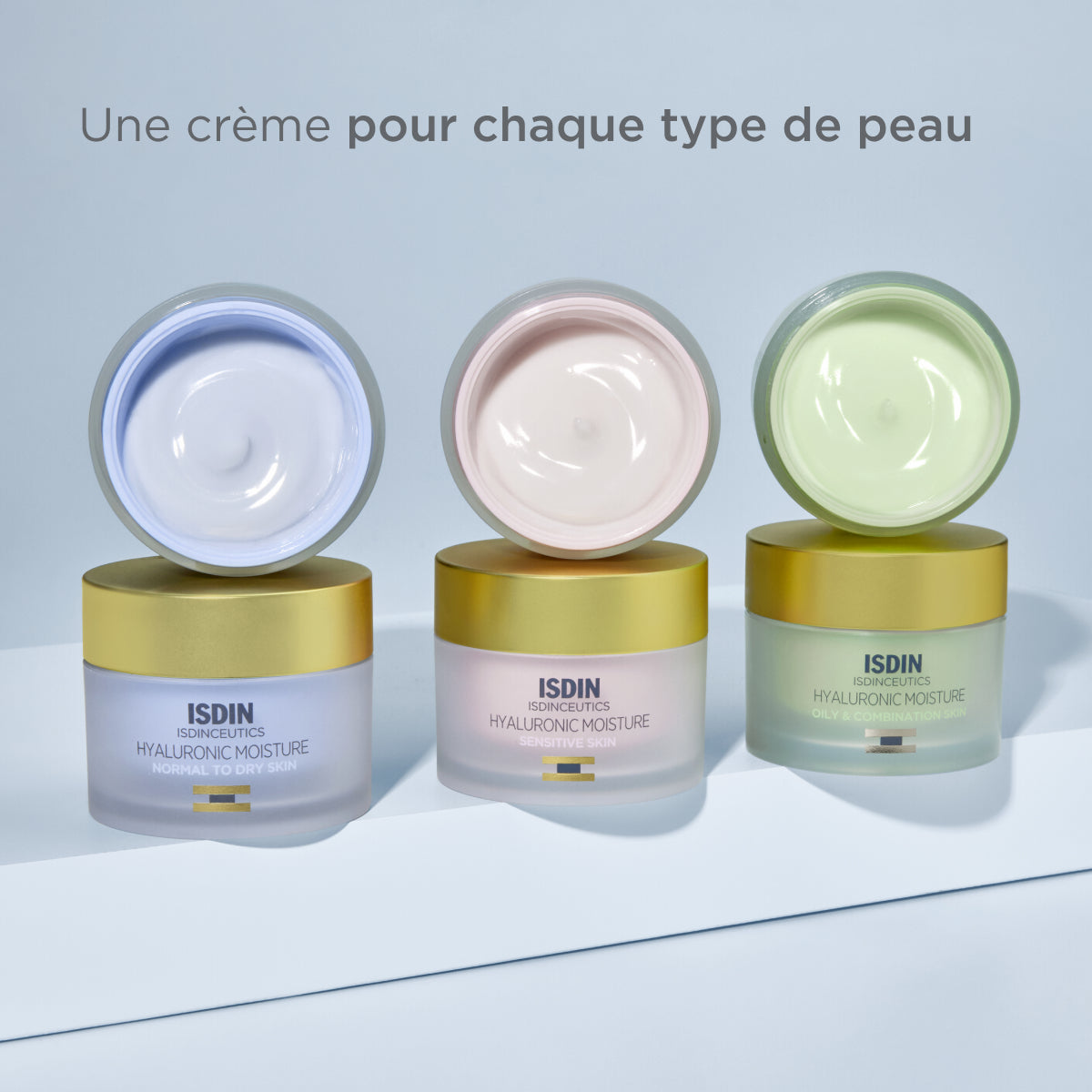 ISDIN Hyaluronic Moisture Crème – Peau Grasse à Mixte 50g