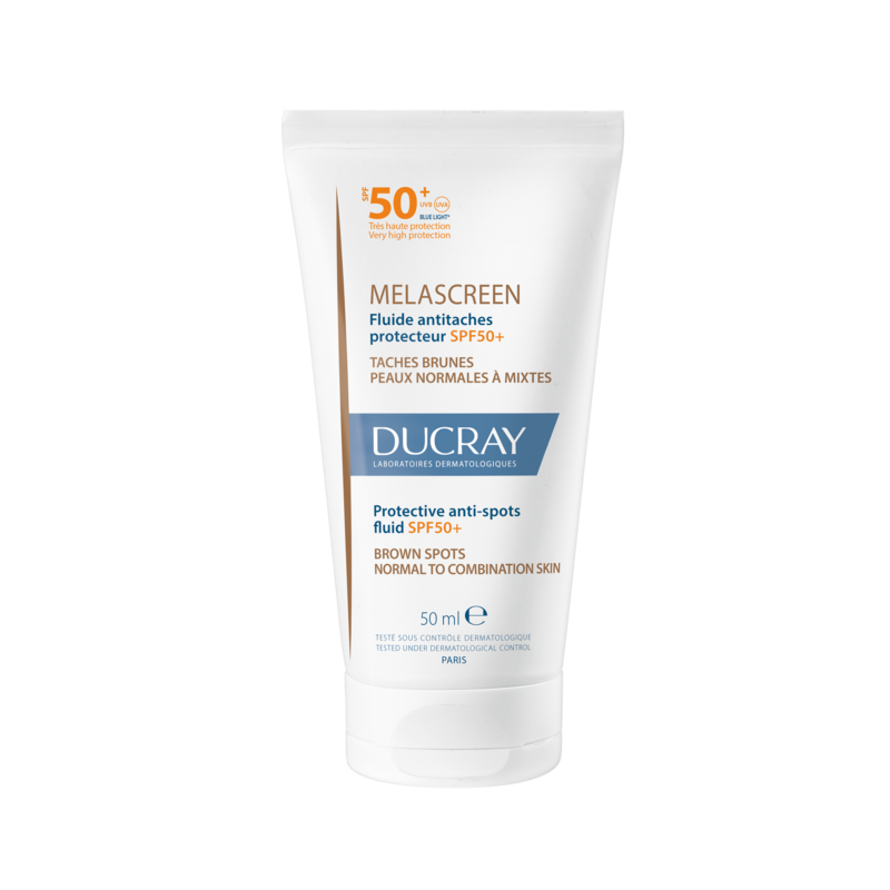 Ducray Melascreen Fluide Protecteur SPF 50+ 50ml – Texture Légère Haute Protection