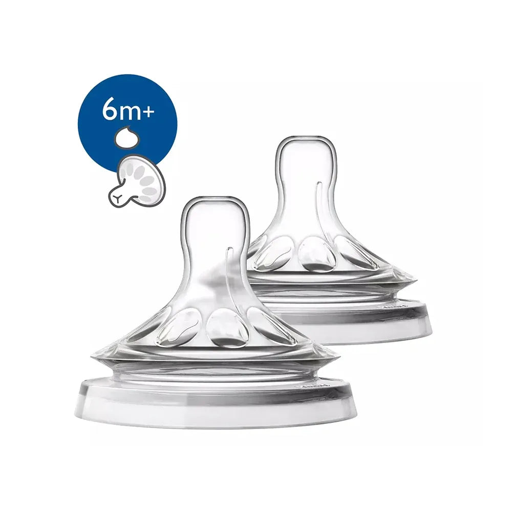 Avent 2 Pièces Tétines Biberon Natural