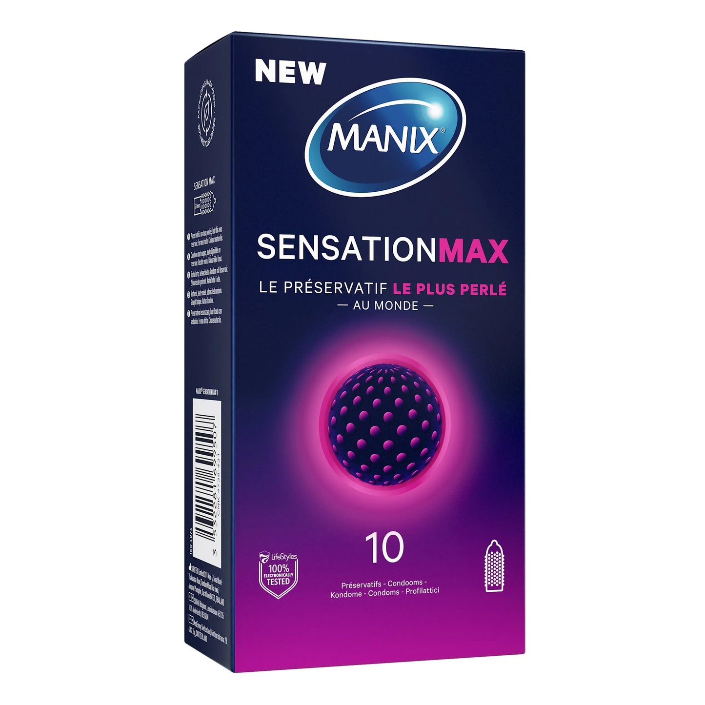 MANIX Sensation Max Boîte de 10