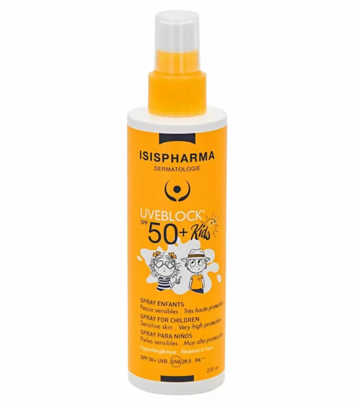 ISISPHARMA Uveblock 50+ Kids – Crème solaire enfants SPF50+