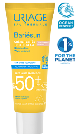 Uriage Bariésun SPF50+ Crème Claire 50 ml – Teint Naturel & Lumineux