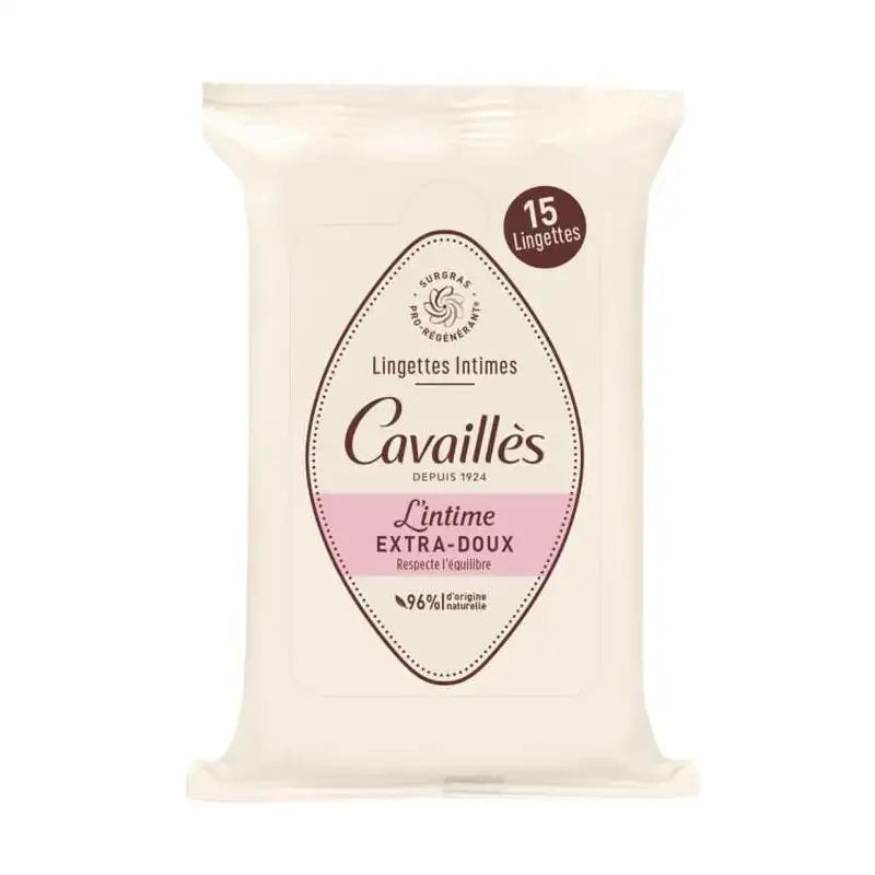 Rogé Cavaillès Lingettes Extra-Douces 15 unités
