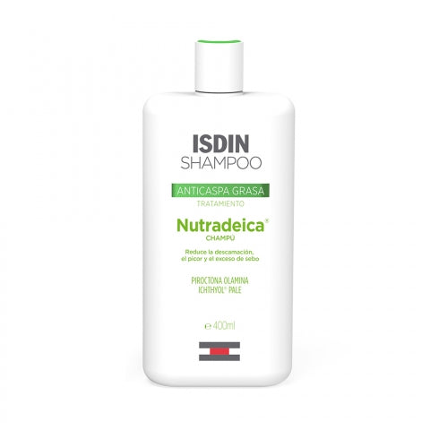 ISDIN Shampoo Nutradeica Vert – Anti-Pellicules Grasses 200ml