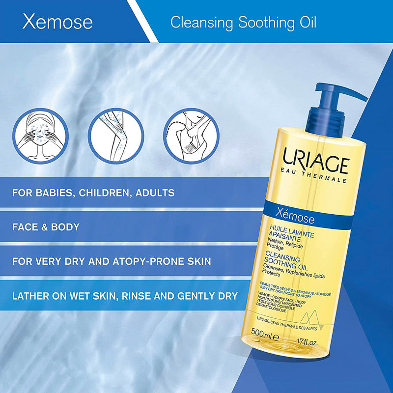 URIAGE XEMOSE HUILE LAVANTE 1 L