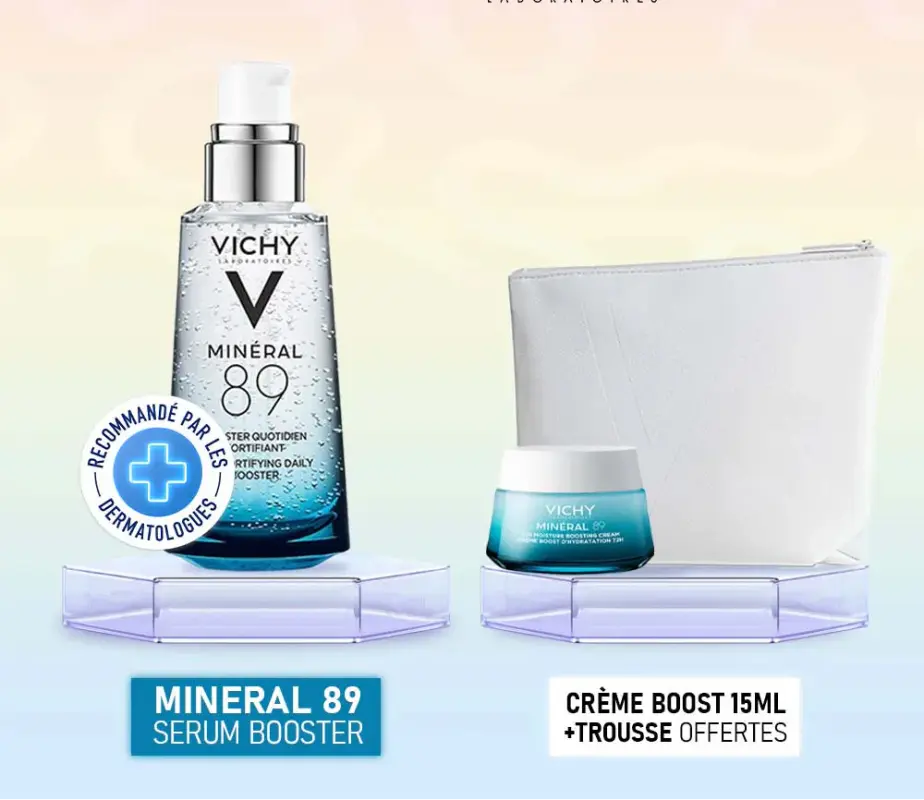 Vichy Promo Minéral 89 Trousse Offerte