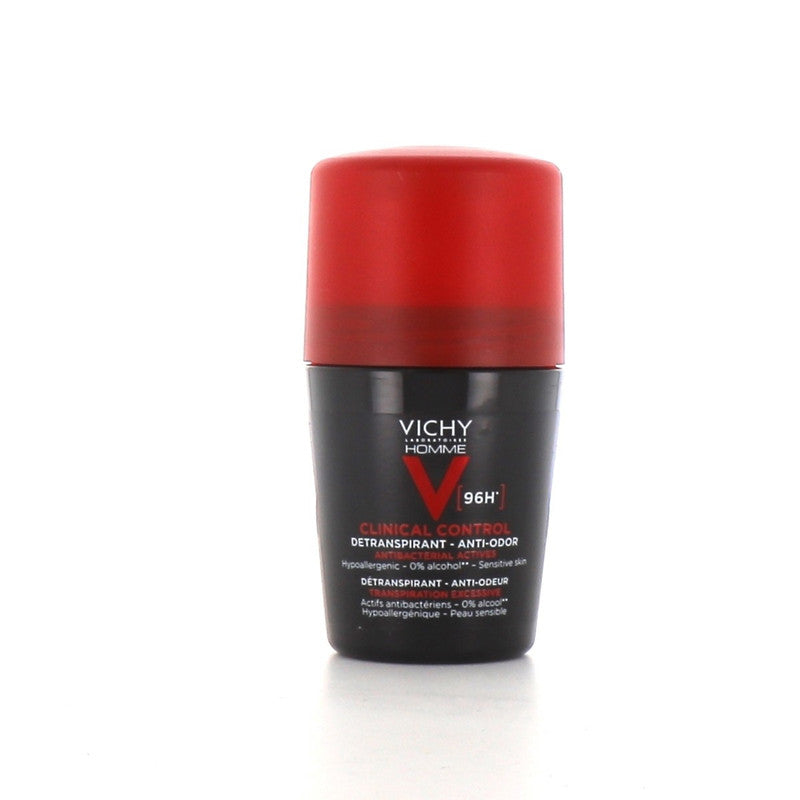 Vichy Homme Déodorant Contrôle 96h Roll-on 50ml