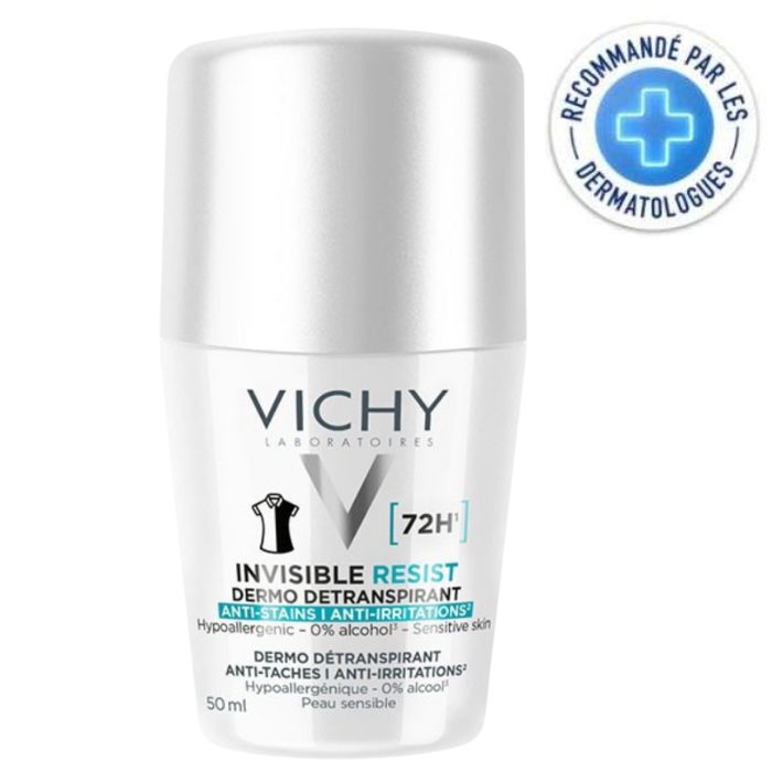 Vichy Déodorant Détranspirant 72h Invisible Femme 50ml