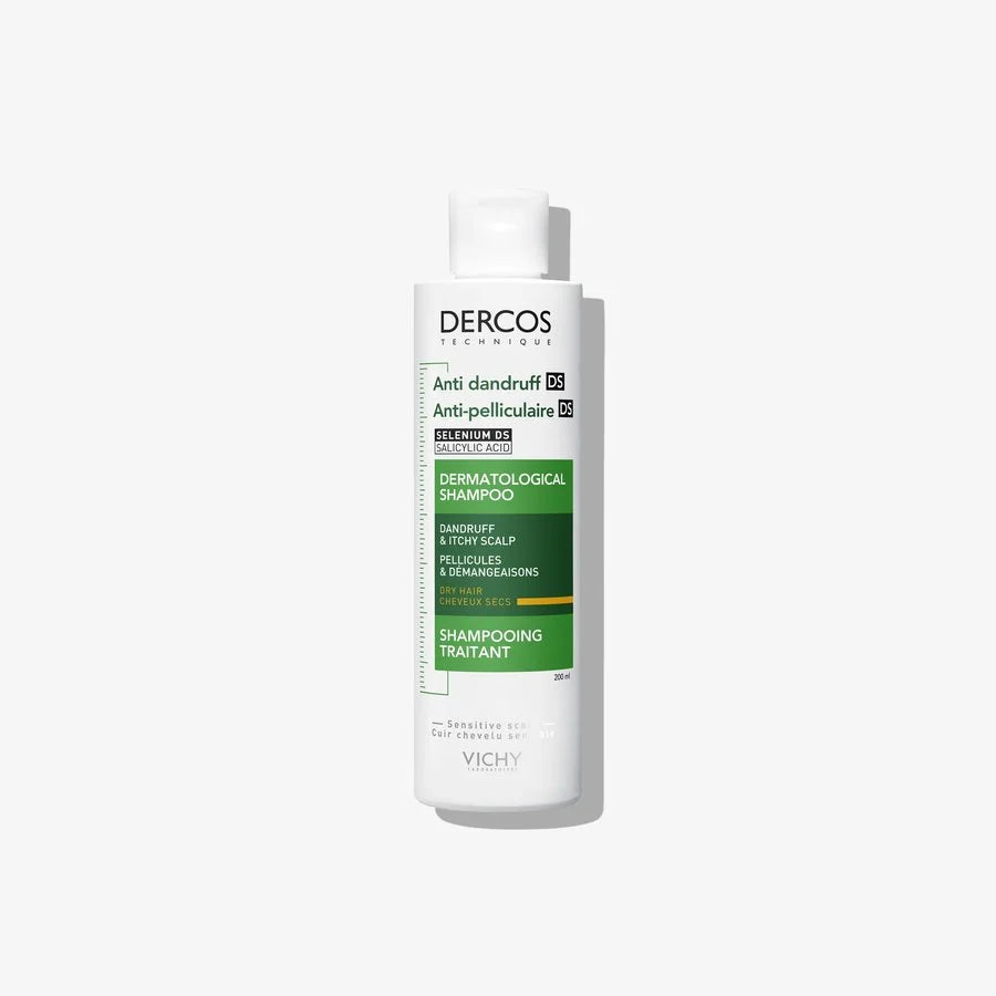 Vichy Dercos Shampooing Antipelliculaire Cheveux Secs 200ml PROMO