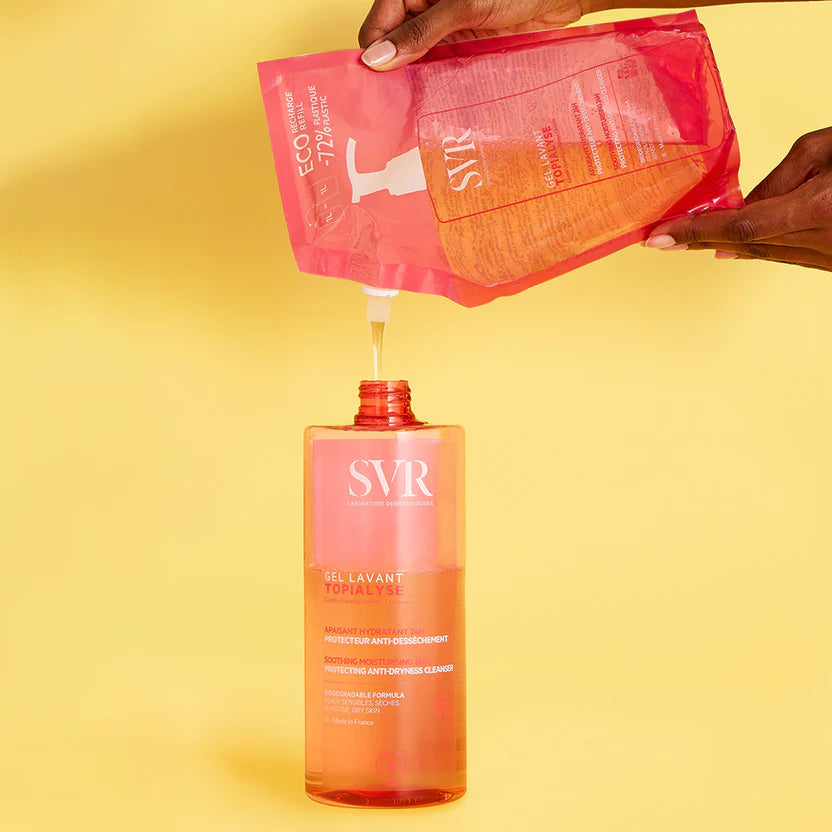 SVR Topialyse Gel Lavant 200 ml – Nettoyant Doux Peau Sensible