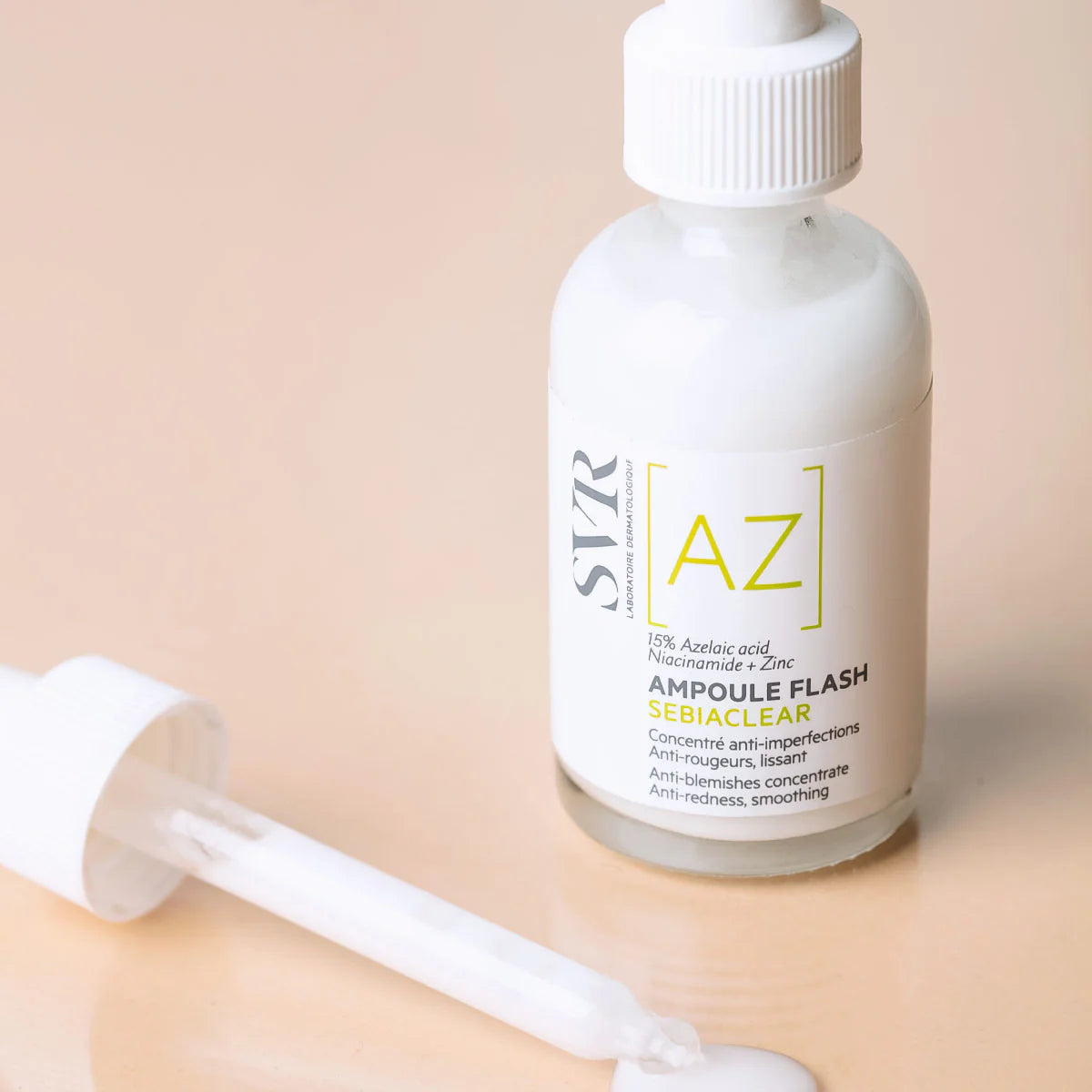 SVR Sebiaclear Ampoule Flash AZ 30 ml – Action Immédiate