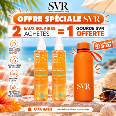SVR Sun Secure Eau Solaire SPF50+ 200 ml PACK