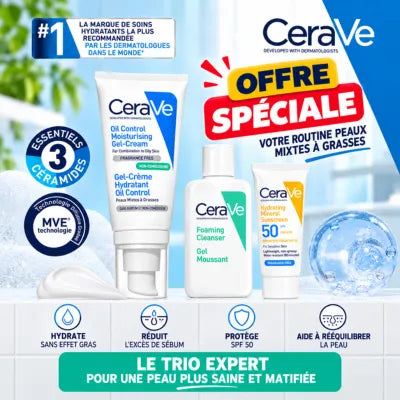 CeraVe Gel-Crème Hydratant Oil Control 52 ml PACK