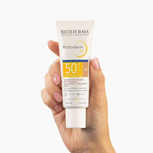 Bioderma Photoderm M SPF50+ Doré 40 ml – Teint Chaud & Unifié