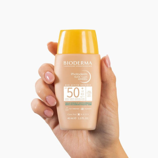 Bioderma Photoderm Nude Touch SPF50+ Très Claire 40 ml – Peaux Claires & Sensibles
