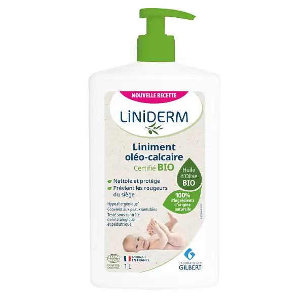 Gilbert Liniderm Liniment oléo-calcaire stabilisé pompe  1L