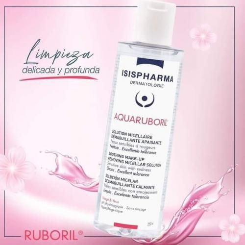 ISISPHARMA Aquaruboril 400ml – Eau micellaire anti-rougeurs