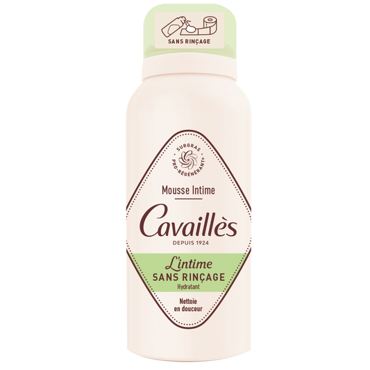 Rogé Cavaillès Mousse Intime Sans Rinçage Fraîcheur 100ml