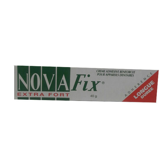 Novafix Crème Fixative Petit Modèle 20g – Fixation Prothèses Dentaires