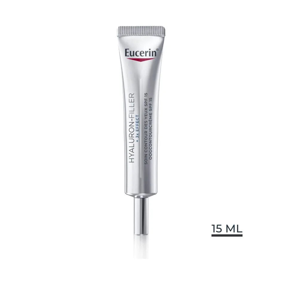 Eucerin Hyaluron-Filler Crème Yeux 15ml – Anti-Rides & Réduction des Cernes