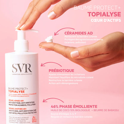 SVR Topialyse Baume 400 ml – Soin Relipidant Corps