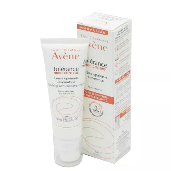 Avène Tolérance Control Crème Apaisante Restauratrice 40ml – Peaux Réactives