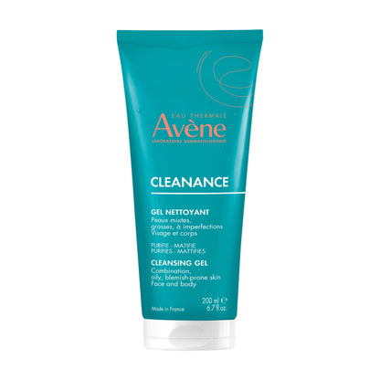 Avène Cleanance Gel Nettoyant – Purifiant Peaux Grasses & Acnéiques